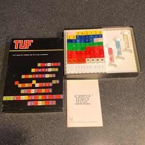 Vintage 1969 TUF Bookshelf Board Game Avalon Hill Math Educational